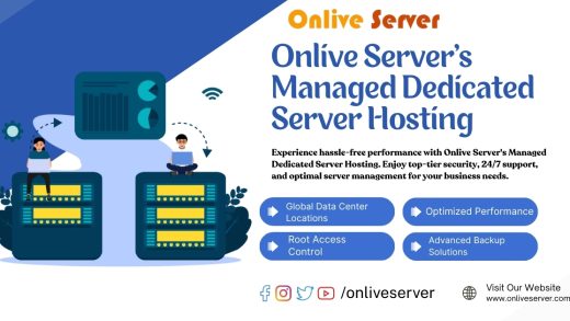 Onlive Server's Managed Dedicated Server Hosting comes in as a premium solution for businesses that require robust infrastructure.