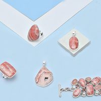 Rhodochrosite jewelry